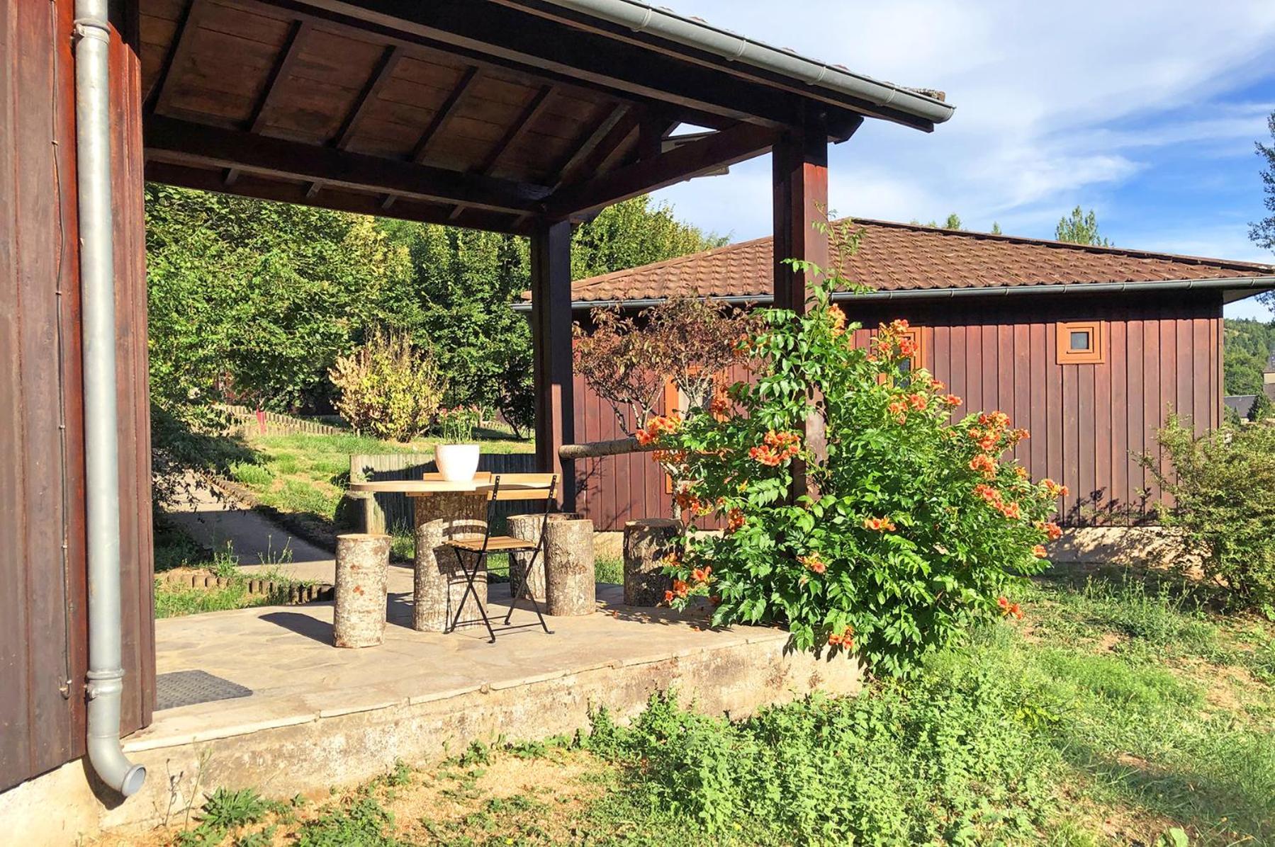 Chalet Cosy Nature Alzon المظهر الخارجي الصورة