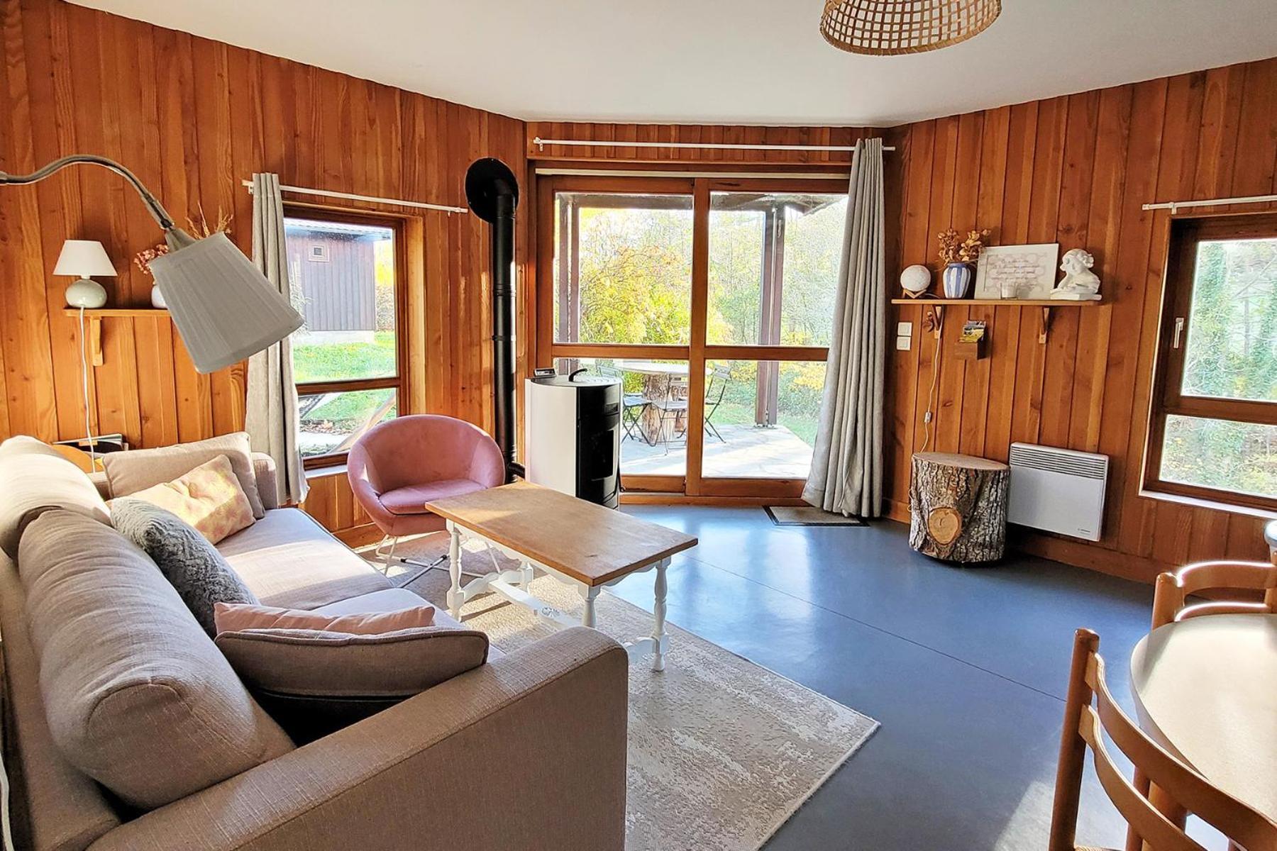 Chalet Cosy Nature Alzon المظهر الخارجي الصورة